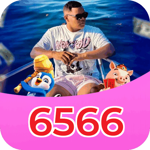 Interface do aplicativo 6566 mostrando jogos disponíveis no iOS e Android